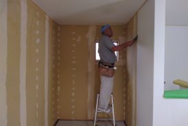 和紙クロス仕上げ