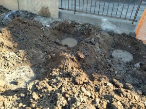 埼玉自然素材の家づくり杭工事